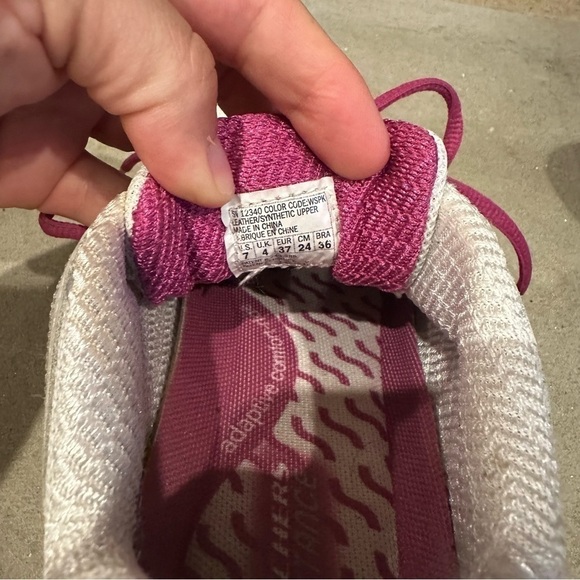 Skechers shape ups walking shoes size 7 white pink gray - Picture 7 of 14